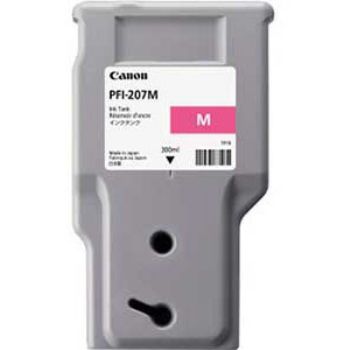 Canon PFI-207M 8791B001AA Magenta Blækpatron, 300 ml