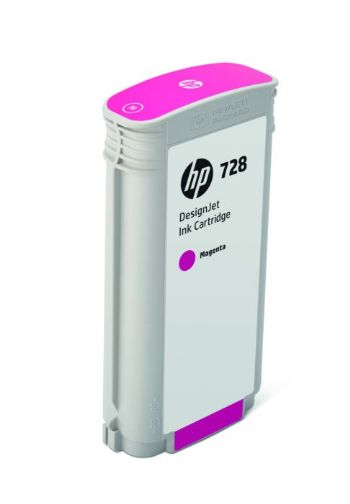 HP 728 F9J66A Magenta Blækpatron, 130 ml