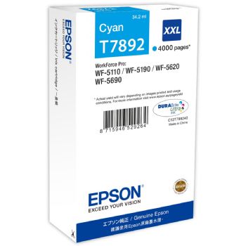 Epson Blæk C13T789240 Cyan