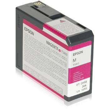 Epson T5803 C13T580300 Magenta Blækpatron, 80 ml