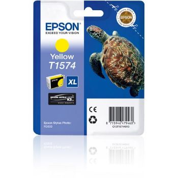 Epson T1574 C13T15744010 Gul Blækpatron, 25.9 ml