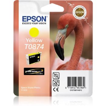 Epson Blæk C13T08744010 Yellow