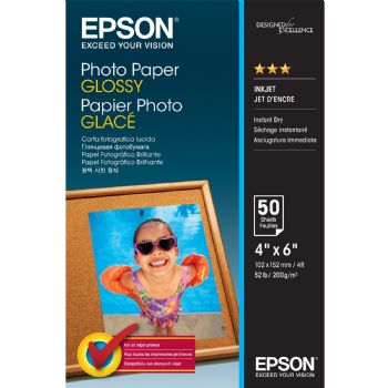 Epson Glossy fotopapir 10x15cm 50ark