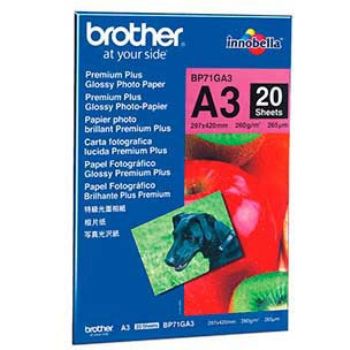 Brother BP-71GA3 A3 fotopapir 260g 20ark