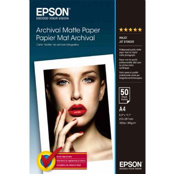 Epson Matt Archival A4 fotopapir 189g 50ark