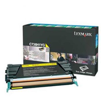 LEXMARK PB cartridge yellow  C736 X736