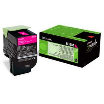 LEXMARK 80C20M0 return toner magenta