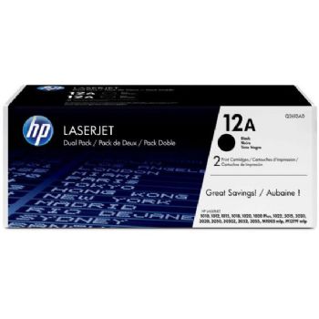 HP Toner Q2612AD Black