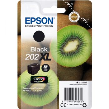 Epson Ink C13T02G14010 BK 202XL