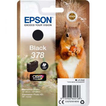 Epson Ink C13T37814010 BK 378