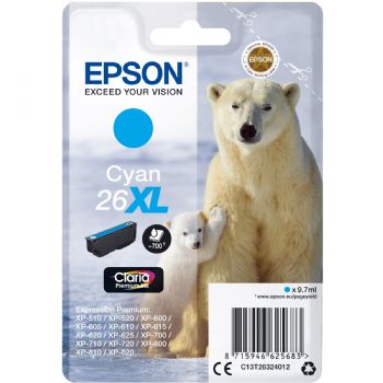 Epson Ink C13T26324012 C 26XL