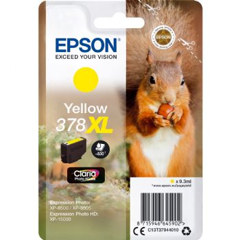 Epson Ink C13T37944010 Y 378XL