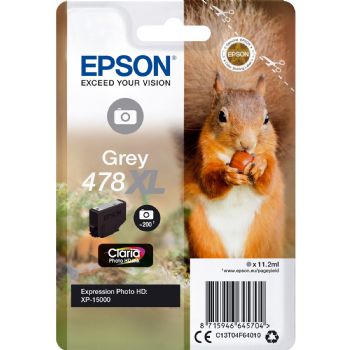 Epson Ink C13T04F64010 Grey 478XL