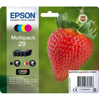 Epson Ink C13T29864012 CMYK 29