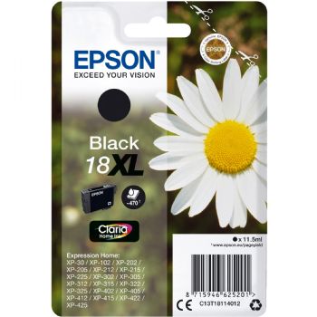 Epson Ink C13T18114012 BK 18XL