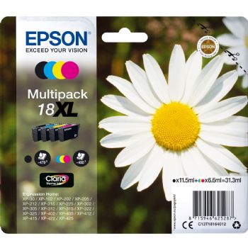 Epson Ink C13T18164012 CMYK 18XL