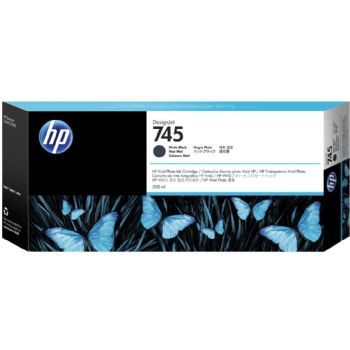 HP Ink F9K05A Mat BK 745