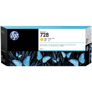 HP Ink F9K15A Y 728