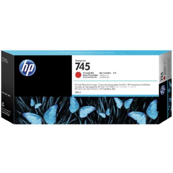 HP Ink F9K06A Chromatic Red 745