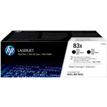 HP Toner CF283XD BK 2-pack 83X