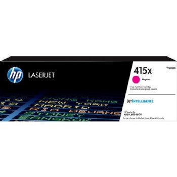 HP 415X lasertoner kassette magenta, 6.000 sider -  W2033X