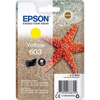 Epson 603 C13T03U44010 yellow blækpatron 2,4 ml