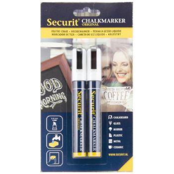 Securit kalkmarker 2-6mm 2 penne