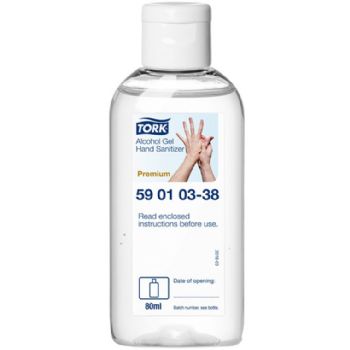 Tork 590103 hånddesinficeringsgel 80% 80ml