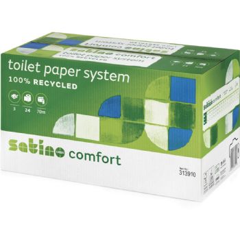 Satino Comfort 3lags toiletpapir 24 ruller