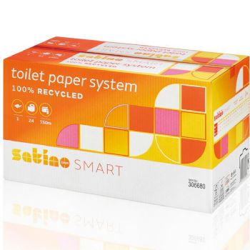 Satino Smart Jumbo toiletpapir 1lags 24rl