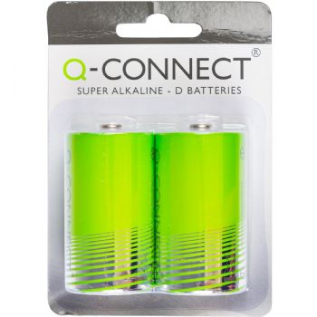 Batteri Q-Connect MN1300 D 1,5V LR20 pk/2