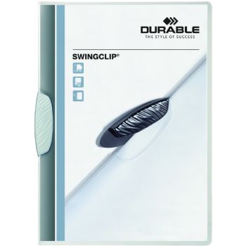 Durable Swingclip A4 klemmappe 30ark hvid