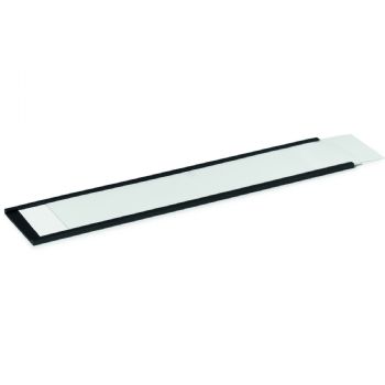 Durable etiketholder magnetisk 40x200mm mørkegrå 5stk