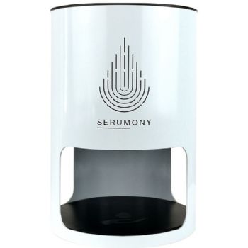 Serumony touchfree dispenser hvid