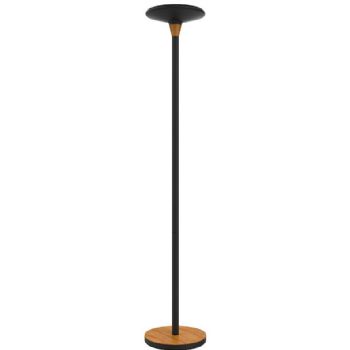 Unilux Baya Bamboo standerlampe sort