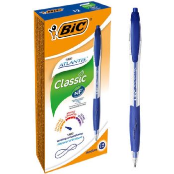 Kuglepen Bic Atlantis Refresh Blå