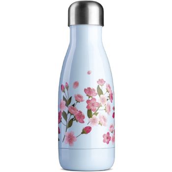 JobOut 280ml vandflaske floral lilla