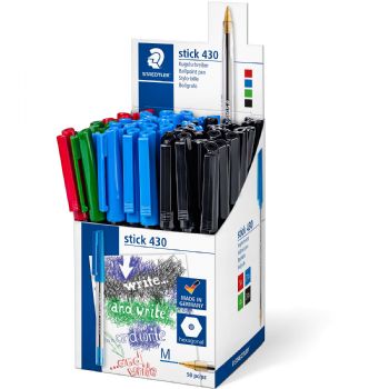 Staedtler Stick 430 kuglepen 0,35mm 50stk