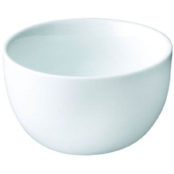 WhiteLabel Classic porcelæn sukkerskål 25cl hvid