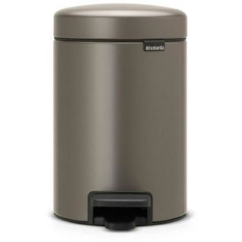 Brabantia NewIcon pedalspand 3L Platinum