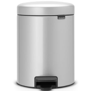 Brabantia NewIcon pedalspand 5L Metallic Grey