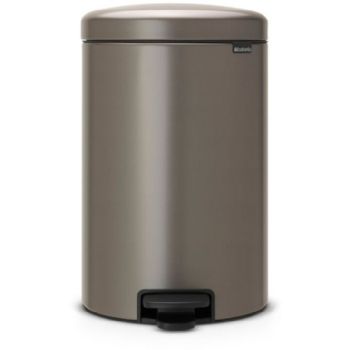 Brabantia NewIcon pedalspand 20 ltr Platinum