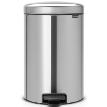 Brabantia NewIcon pedalspand 20L Matt Steel