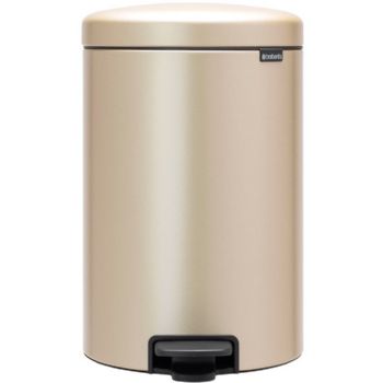 Brabantia NewIcon pedalspand 20 ltr Champagne