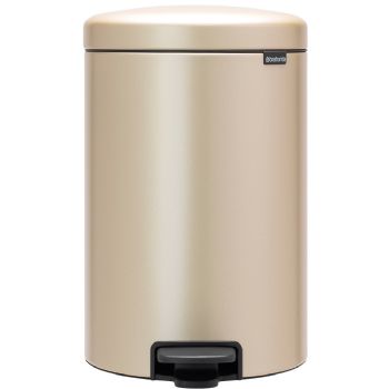 Brabantia NewIcon pedalspand 20L Champagne