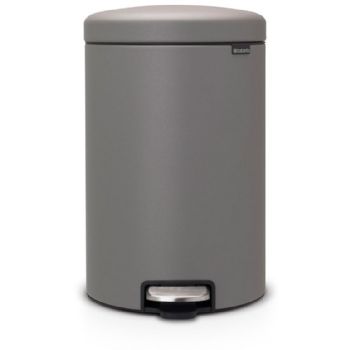 Brabantia NewIcon pedalspand 20 ltr Concrete Grey