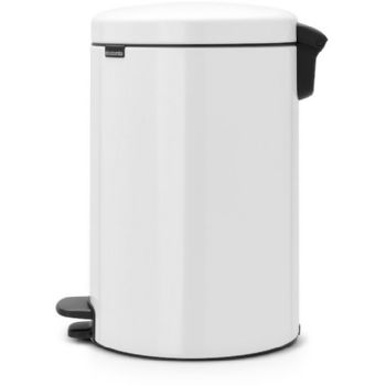 Brabantia NewIcon pedalspand med metal inderspand 20 ltr White