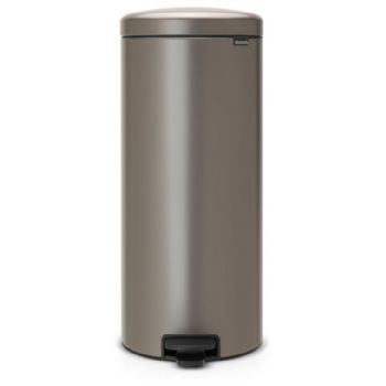 Brabantia NewIcon pedalspand 30 ltr Platinum