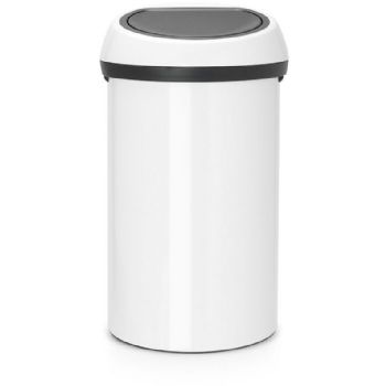 Brabantia Touch Bin vippelågsspand 60L White