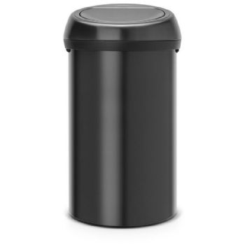 Brabantia Touch Bin vippelågsspand 60L Matt Black